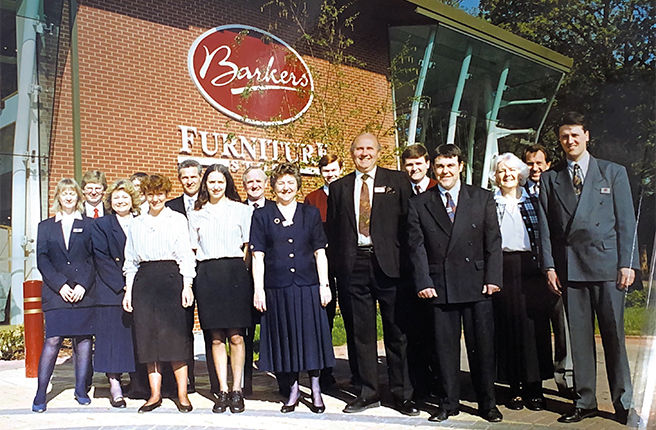 Barkers Furniture Store Team, 1990's